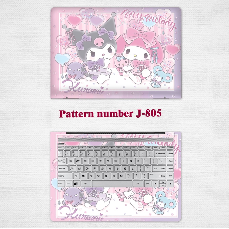 Stiker Skin Vinyl 2 Sisi Motif Kartun Untuk Laptop 11 / 12 / 13 / 14 / 15 / 17 Inch HP Probook 440 Probook 450 EliteBook 840 735 G345