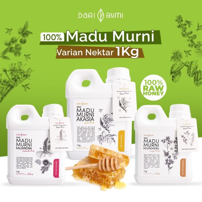 

[COD] Madu Murni 1kg Madu Asli Dari Bumi Varian Nektar 100% Raw Honey [COD]