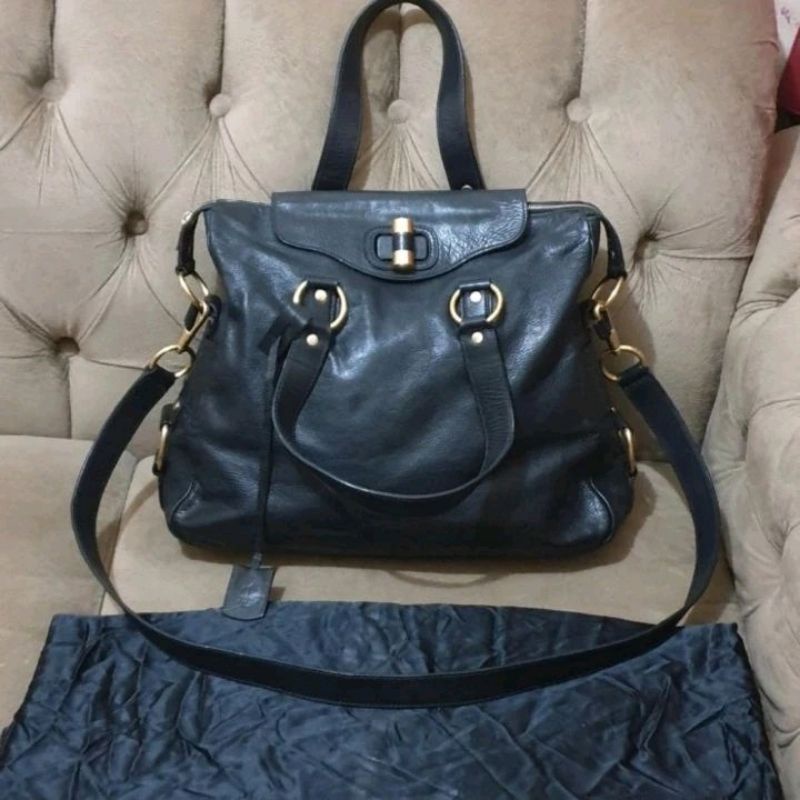 tas selempang wanita YSL sandlouren original