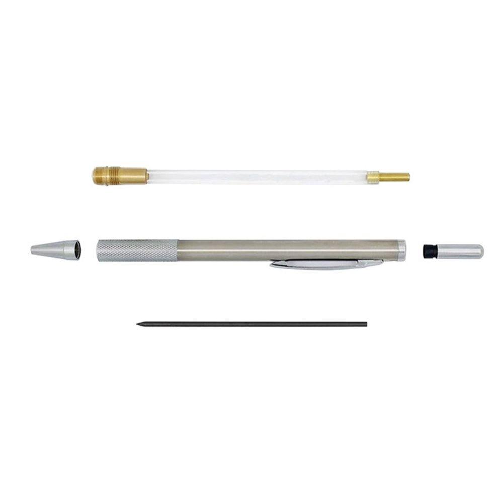 Wonder Pensil Otomatis Stationey Kantor Menggambar Sketsa Stainless Steel 0.3/0.5/0.7/0.9/1.3/2.0/3.0mm Pensil Mekanik