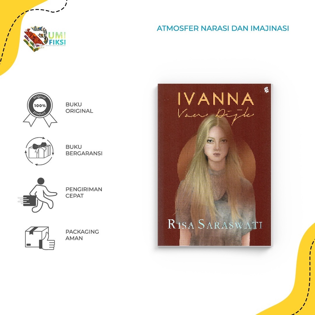 Jual Novel Ivanna Van Dijk Risa Saraswati Bukune Bumifiksi Shopee Indonesia 