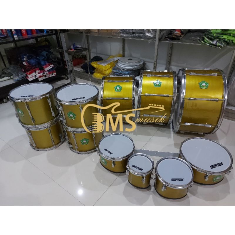 Paket drumband SD 31 Personil build up pakai Harnes