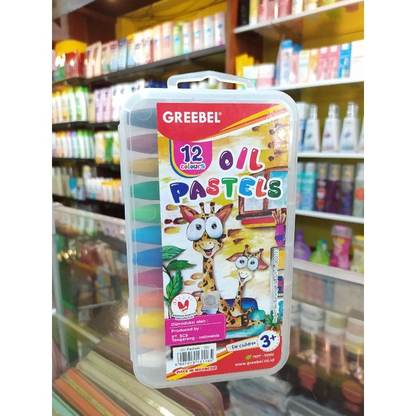 

CRAYON GREEBEL isi 12 warna/Crayon 12 warna