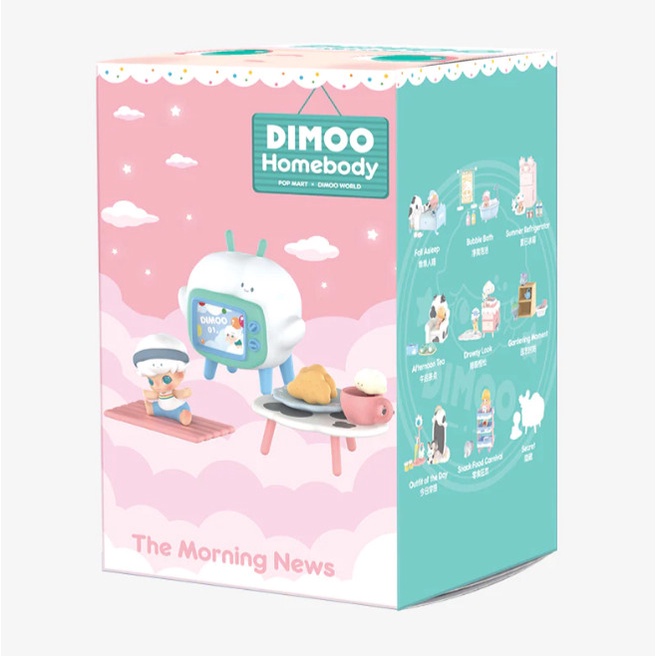 Pop Mart Dimoo Homebody 9 Model - MISP