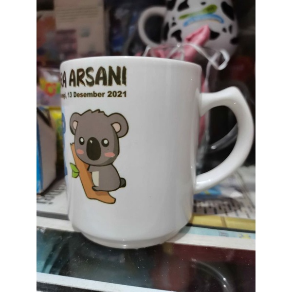 mug cangkir custom karakter hadiah souvenir