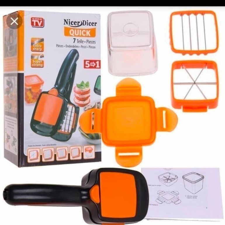 FRUIT &amp; VEGETABLE SLICER QUICK 5 in 1 ORIGINAL