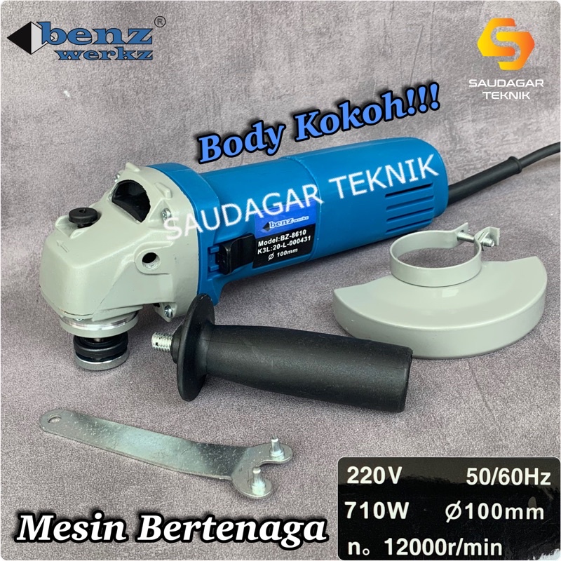 Mesin Gerinda Tangan 4&quot; 4 inch Benz Angle Grinder 4&quot; Benz