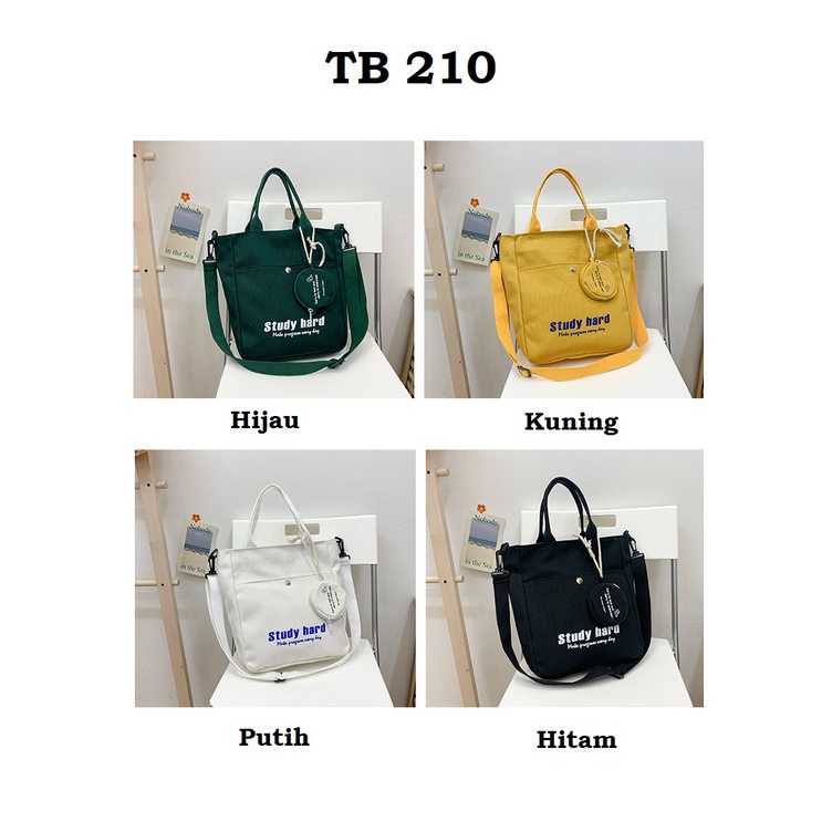 TB210 - Totebag Kanvas Totebag Wanita Totebag Aesthetic Tas Belanja Tote Bag  Tas Tote Totebag Satu Set