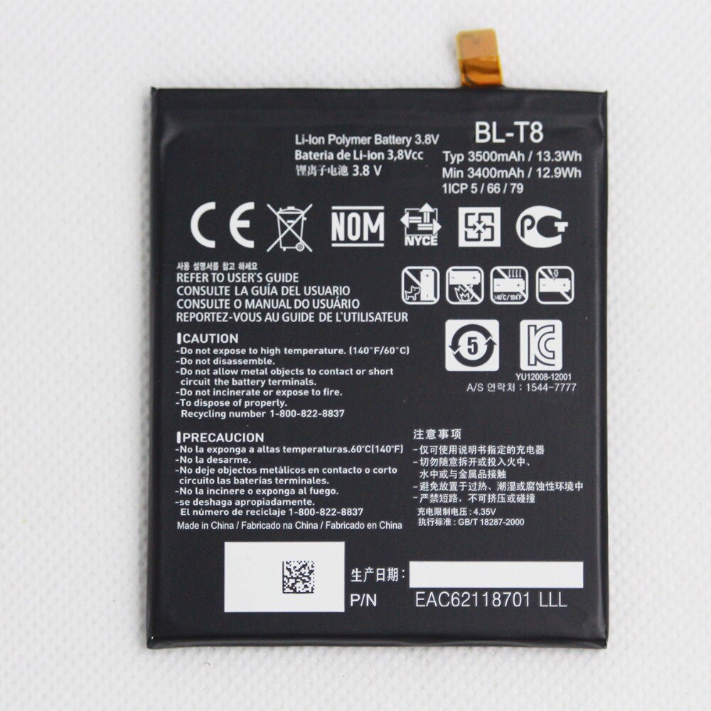 BATTERY / BATERAI LG G FLEX / BL-T8 ORIGINAL 100%