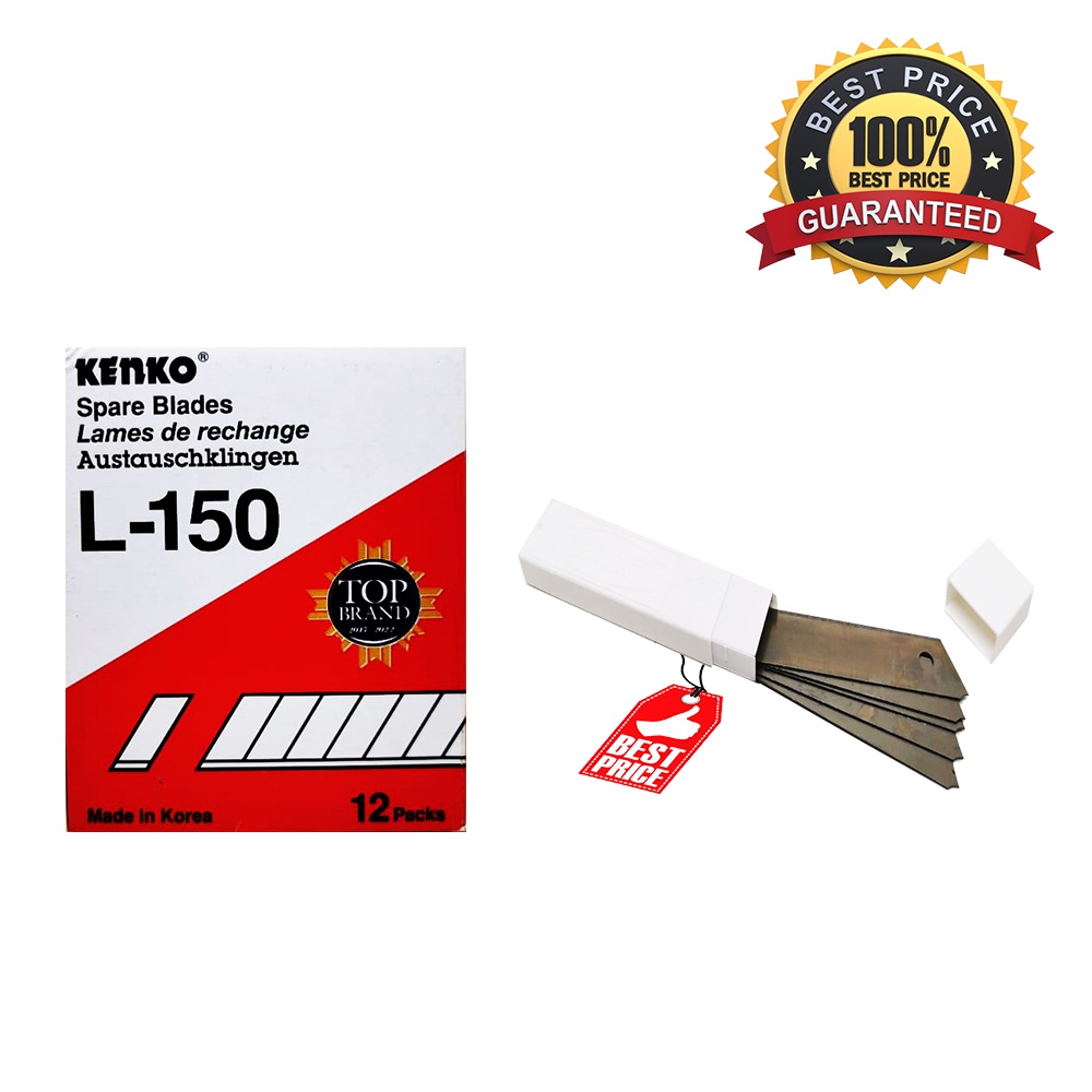 

Refill Cutter KENKO L- 150 isi Ulang pisau kecil L-150 (5 pcs)