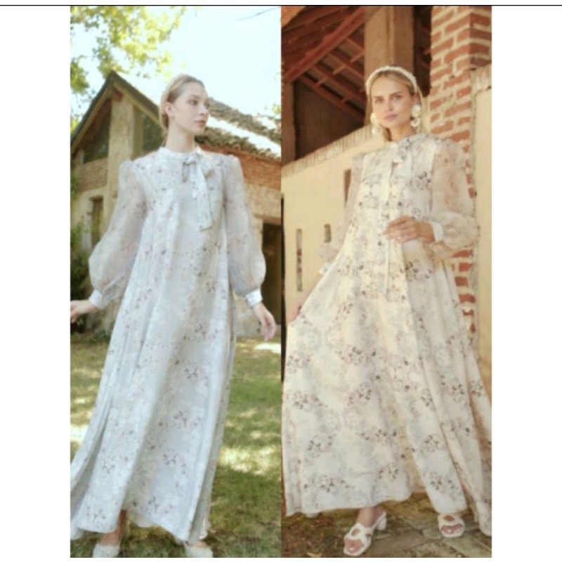 talia dress wearing klamby