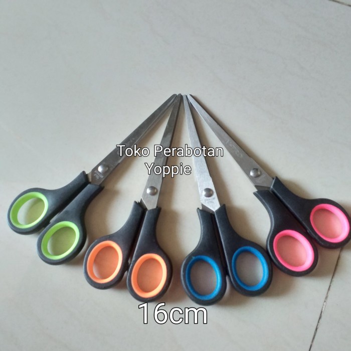 

Hemat Gunting 16 Cm - Gunting Kertas - Gunting Dapur - Atk - Stationary Hemat