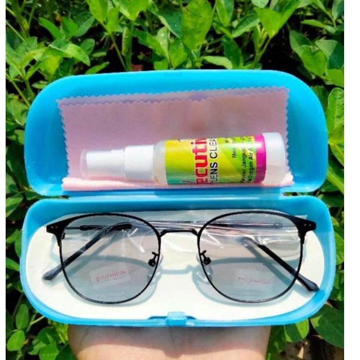 E15A FRAME KACAMATA PHOTOCROMIC 1924 TERBARU ( NORMAL ) KACAMATA WANITA, KACAMATA ANTI UV