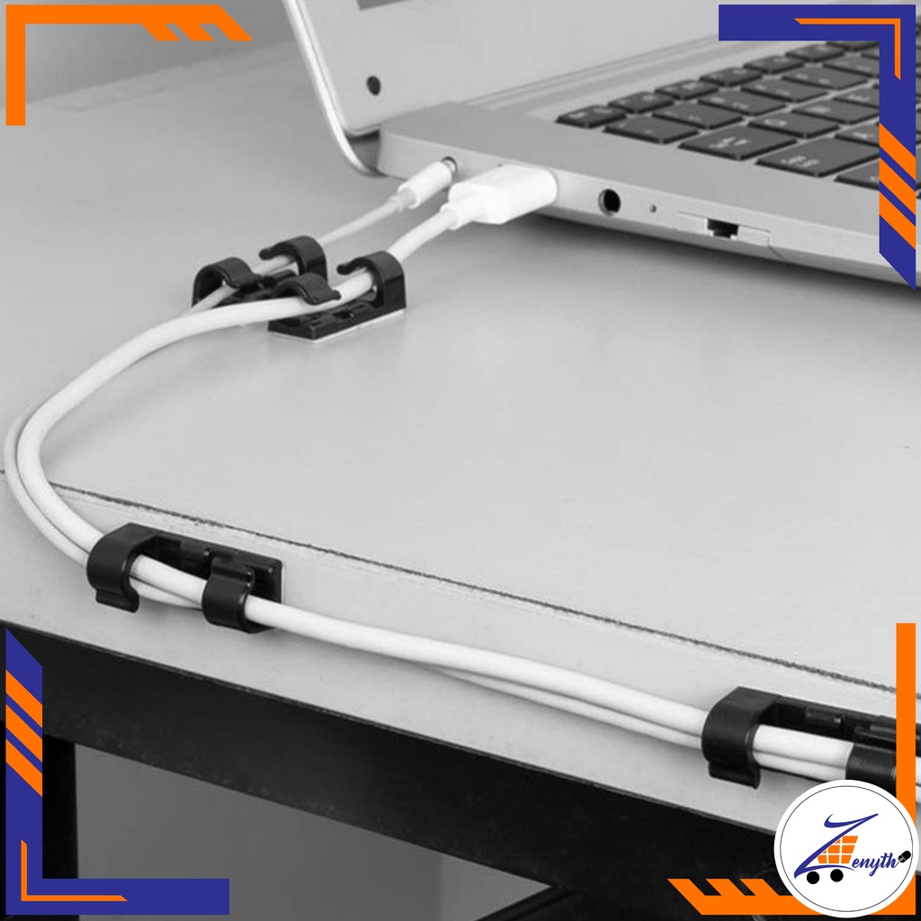 Klip Kabel Organizer 16pcs &amp; 20pcs / Cable Clip