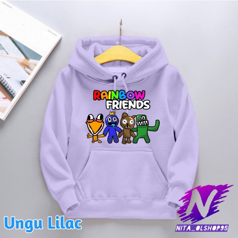 hoodie anak rainbow friends hoodie rainbow friends game populer