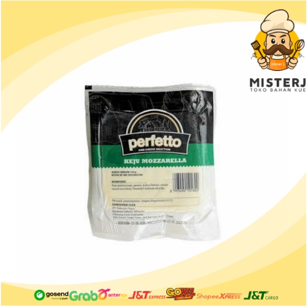 

Keju Mozzarella Perfetto 250gr + ES BATU | Perfetto mozzarella cheese 250g | keju mozzarella perfetto | Mozarella termurah