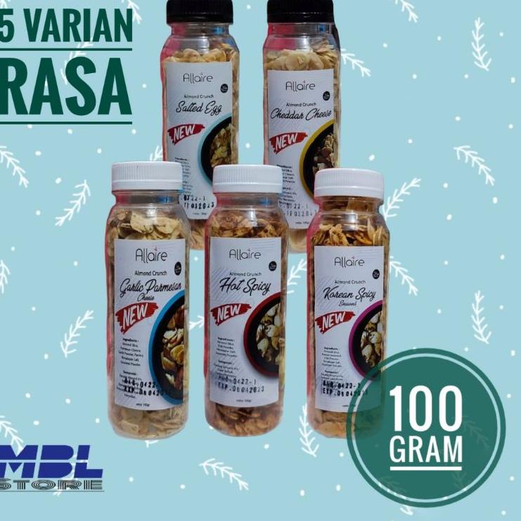 

Serbu sekarang--Almond Crunch snack Keto Korean