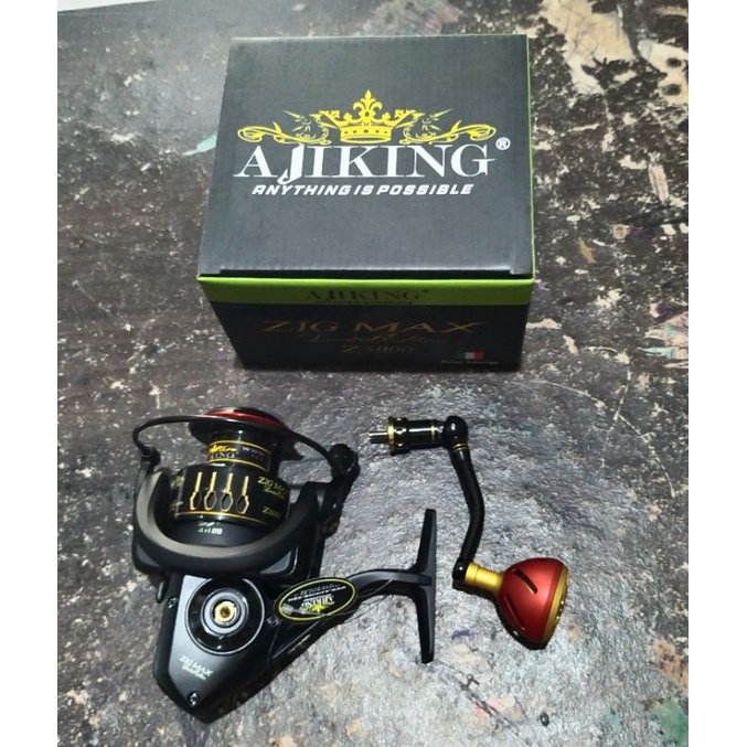 reel Ajiking zig max limited edition 4000 5000 6000