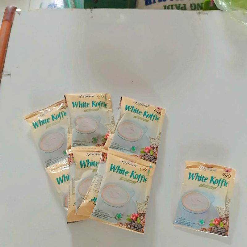 

Luwak White Koffie sachet 10pcs-1renceng