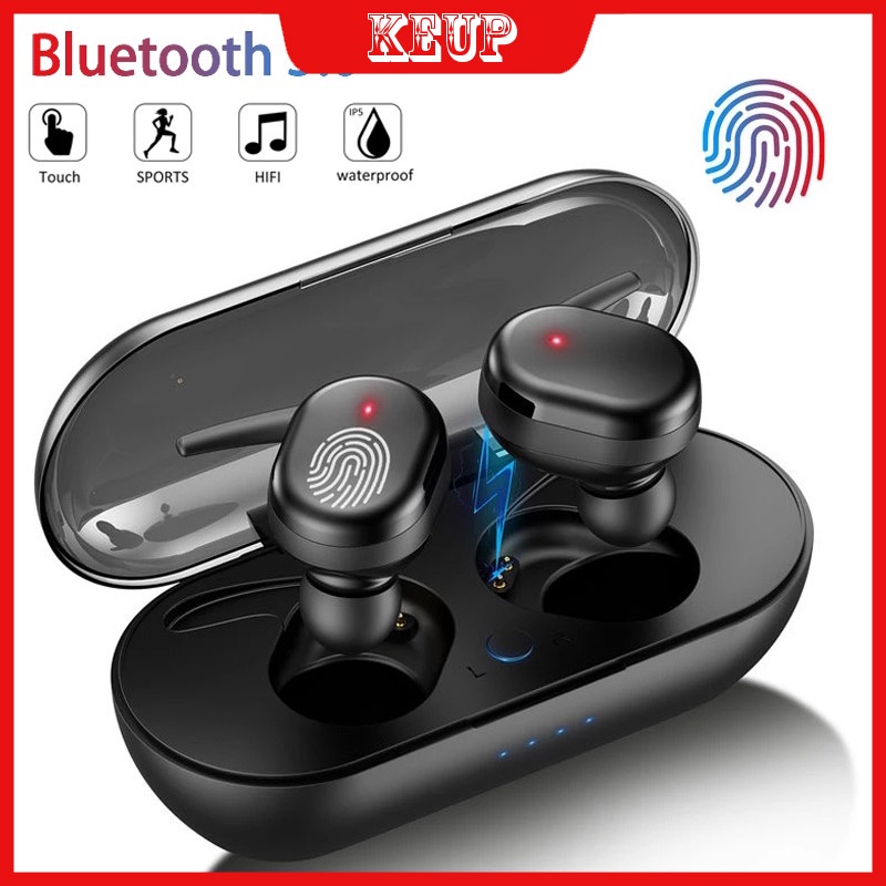 Y30 TWS Headset Bluetooth Bass 9D HIFI Stereo TWS Noise Reduction  Wireless Earphone Earbuds Hedset Handsfree with Mikrofon Gaming