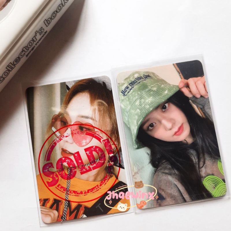 Pc Jisoo Bucket Hat The Album Photocard