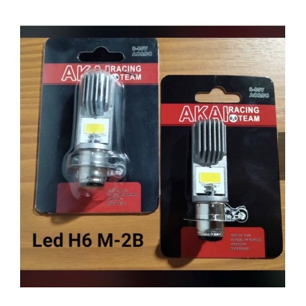 bohlam Lampu Motor Depan led Tyto H6 M2B Cree Original Ac Dc 8 Watt H6 Mio Beat Wave Vario Absolut Mx Dll UNIVERSAL