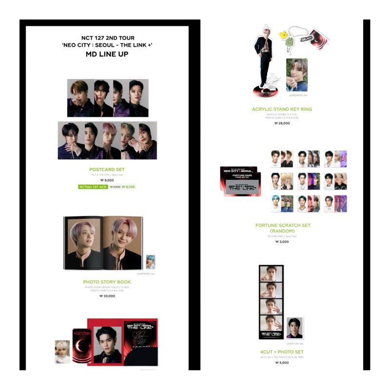 NCT 127 - THE LINK MD