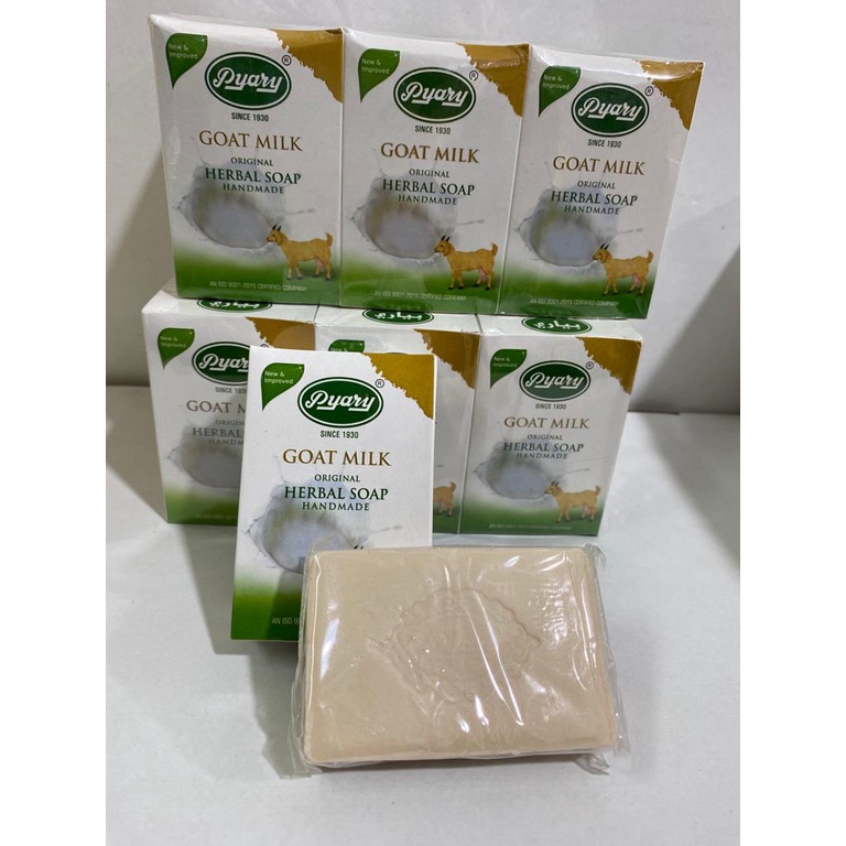 Sabun Arab Pyary 100% Original Sabun Herbal Turmeric Soap Pemutih Wajah Badan Putih Cerah Alami