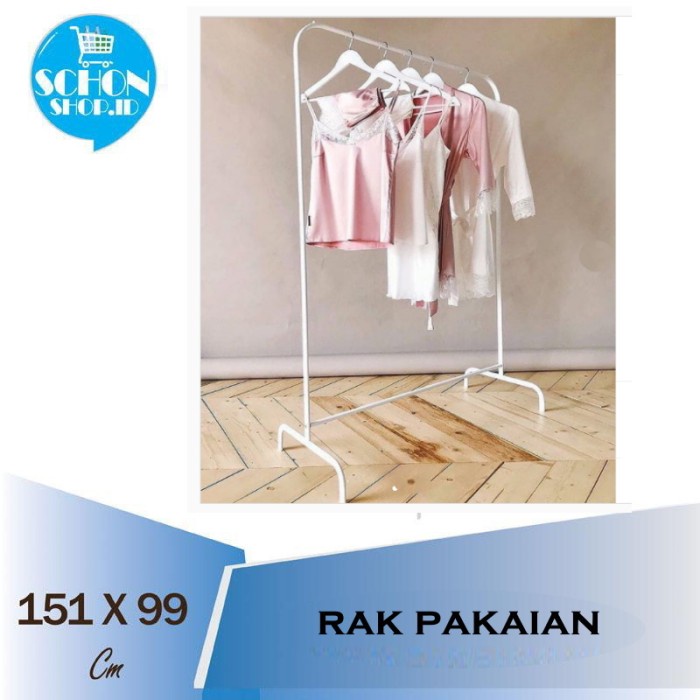 Gantungan Baju Rak Pakaian Besi / Stand Hanger Minimalis MULI
