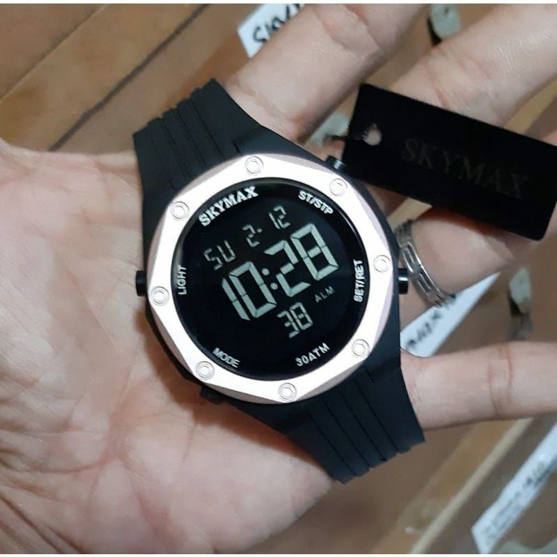 Jam Tangan Skymax Terlaris Digital Tahan Air Waterproof 30M