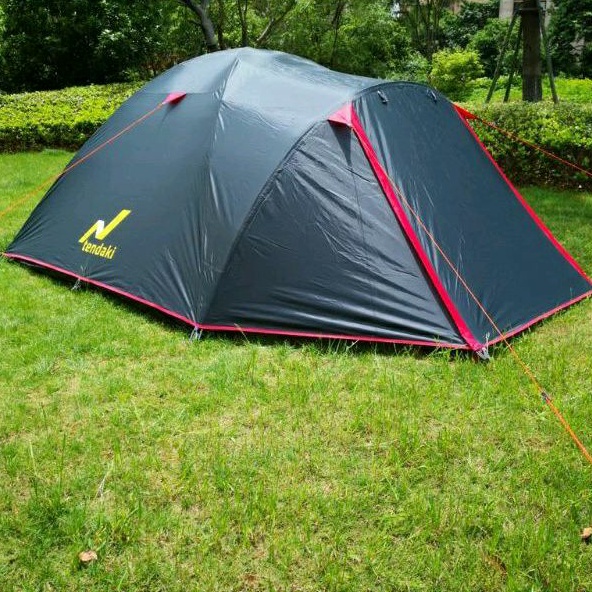 Tenda Camping NSM 4 Kapasitas 4 Orang TENDAKI Borneo 4 Orang PU 3000 MM Dome Family