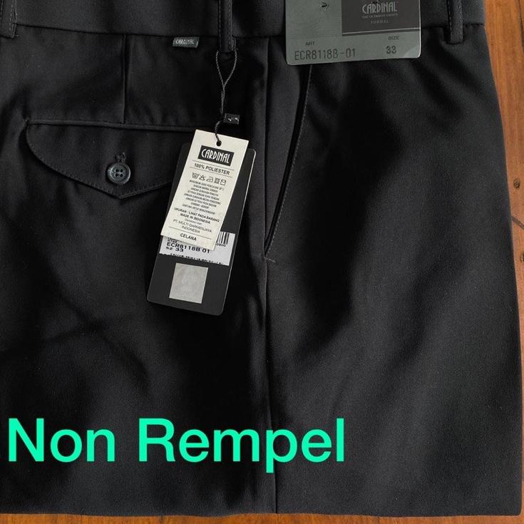 Termurah Celana Cardinal Formal Hitam Original / Celana Bahan Kerja Formal Cardinal
