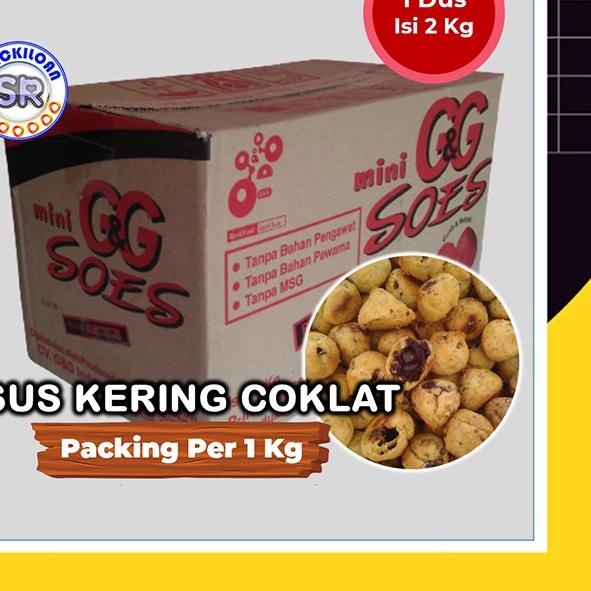 

✨MEN SALE✨ Kue Sus Kering Isi Coklat 1 Kg | Soes GG Murah