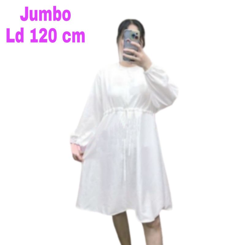 Tunik wanita Jumbo Polos XXL LD 120 Cm Busui Bahan Moscrepe . Atasan Baju Kemeja Tunik Cewek Dewasa Big Size Toerbaru 2023 Kekinian Murah Bertha