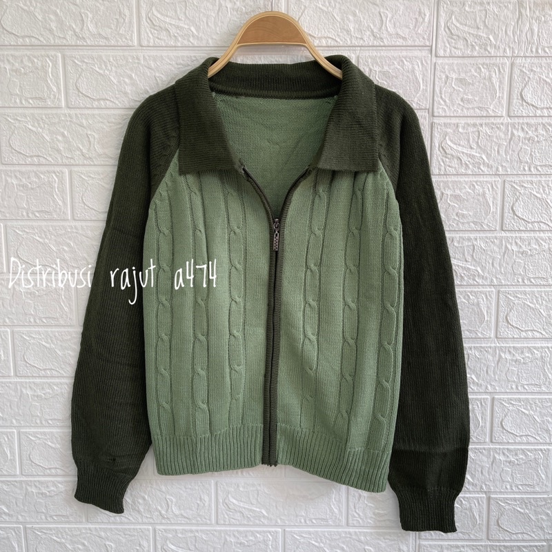 KENZY SWEATER RAJUT WANGKY CABLE WANITA
