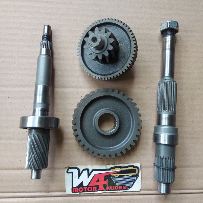 RASIO GEARBOX GIGI GARDAN TRANSMISI OLD NMAX 155 TYPE NON ABS KODE 2DP ORIGINAL