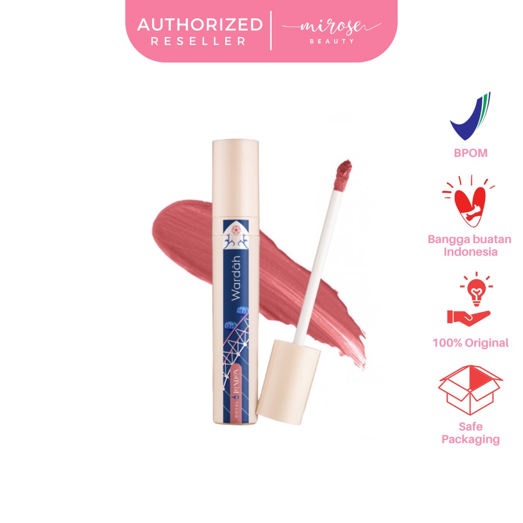 Wardah Colorfit All Day Lip Paint Around the World - Lip Cream