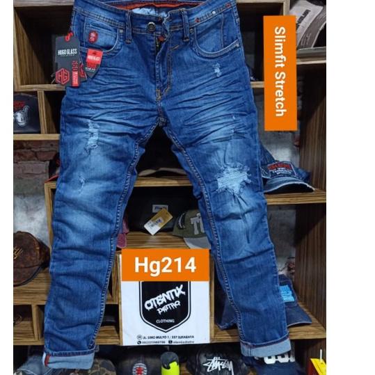 Termurah celana Hugo glass original  street/melar