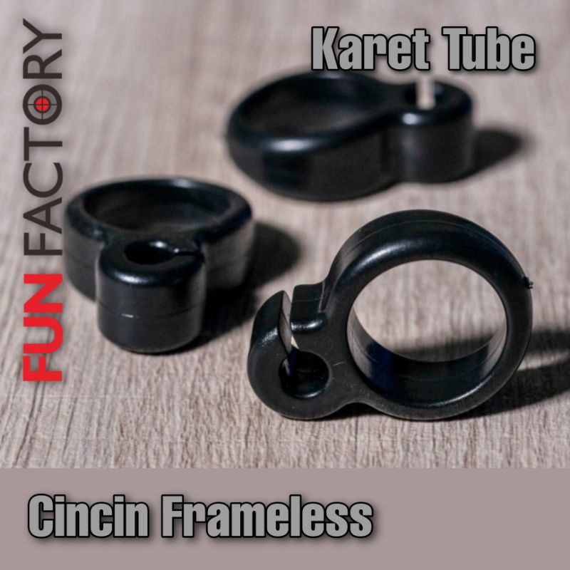 Cincin Frameless Ketapel - Frameless Ring Karet Tube