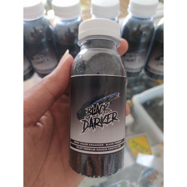 Pelet Black Darker Chana Asiatica Pigment Hitam pemekat warna.