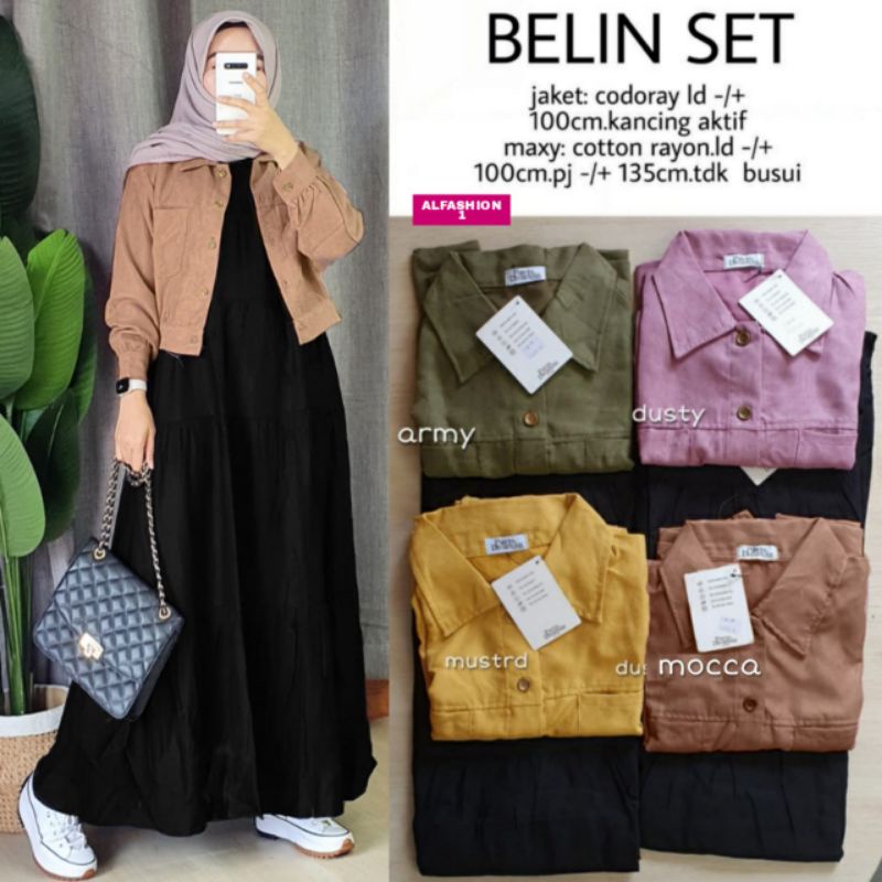 BELIN SET BY ALFASHION ORI SOLO