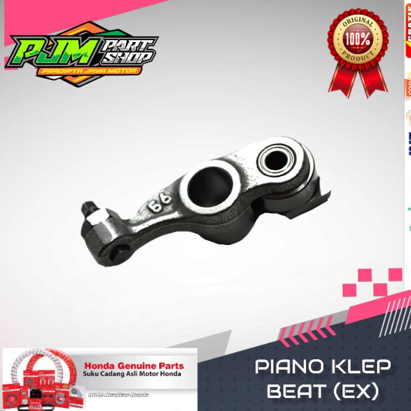 Piano Klep Arm Valve Rocker EX BeAT Scoopy Karburator ORI Original AHM - 1444AKVY960