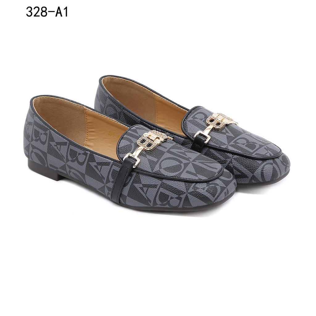 Bo Logo-B Loafer Shoes 328-A1