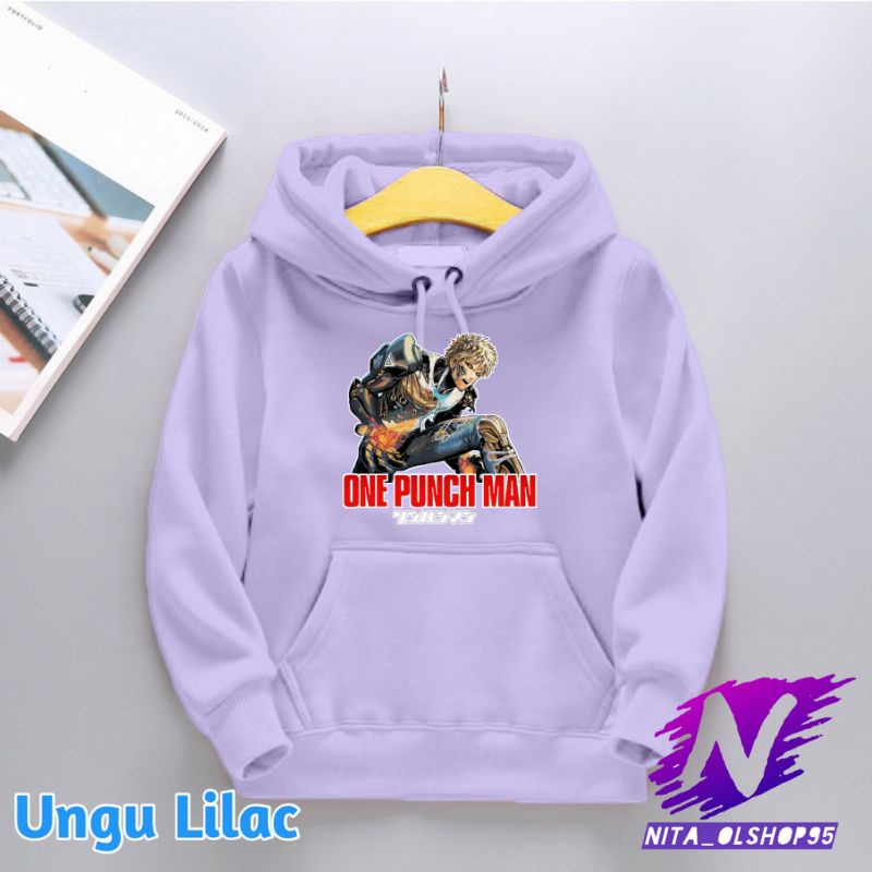 hoodie anak genos anime one punch man