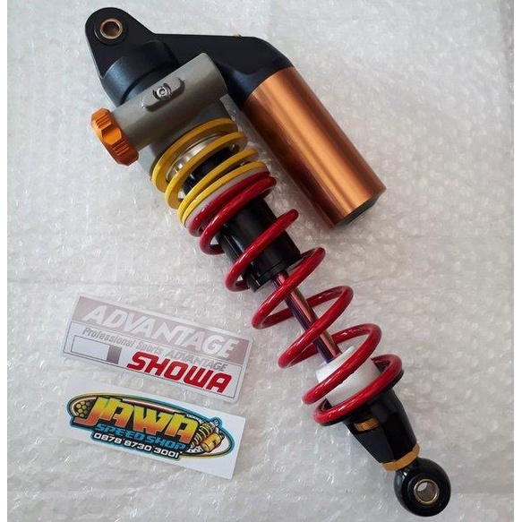 Shok Shock Shokbreker Showa Advantage Cnc 2Tone Anting Bebek Uk 340Mm Mio Beat Fino Scopy Dll
