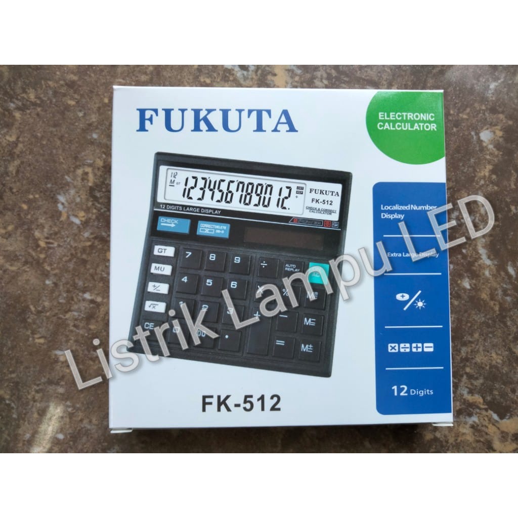 

Fukuta kalkulator FK - 512