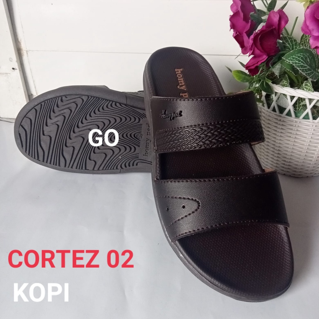 gof HB HOMYPED Sandal Slop Pria Sendal Casual Original ON SLIP