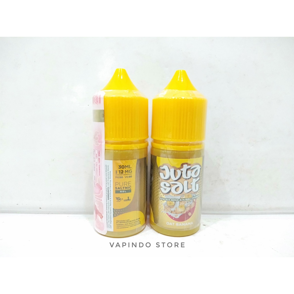 SALT JUTA OATS BANANA OAT MILK 30ML 12MG BY RSR BREW X VAPEBOSS