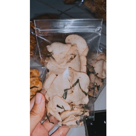 

Basreng asin daun jeruk
