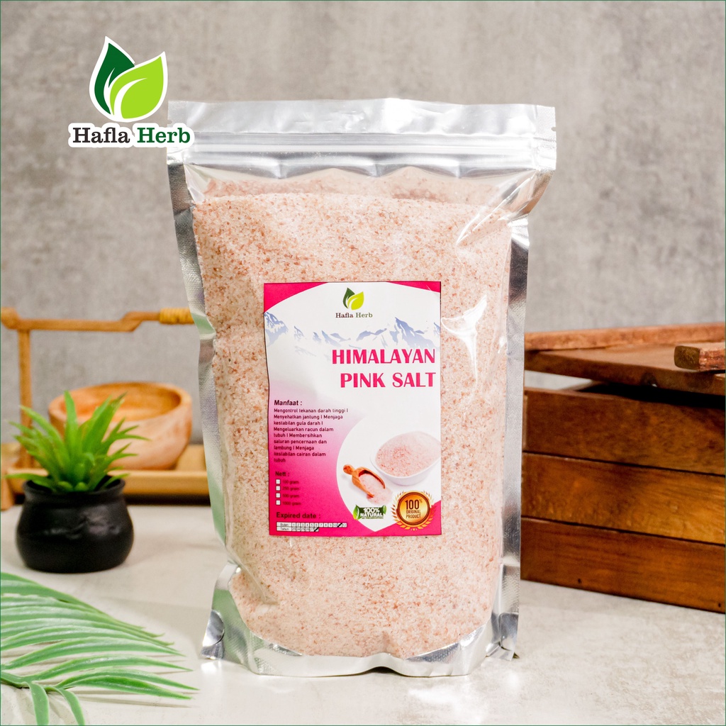 Garam Himalaya Original 1 kg Asli Organik Garem Himalayan Salt Himsalt Organic MPASI